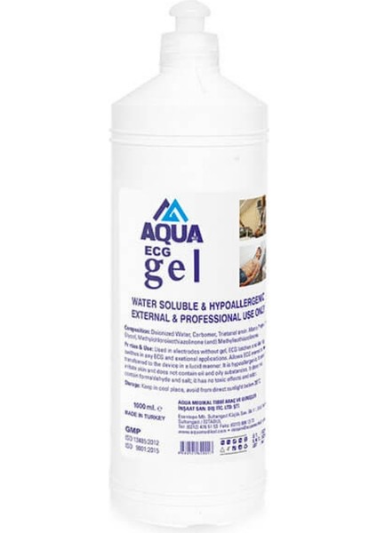 Aqua Ekg Jel 3 Adet 1 Lt