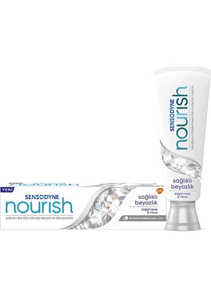 Diş Macunu - Nourish Sağlıklı Beyazlık - 75 ml