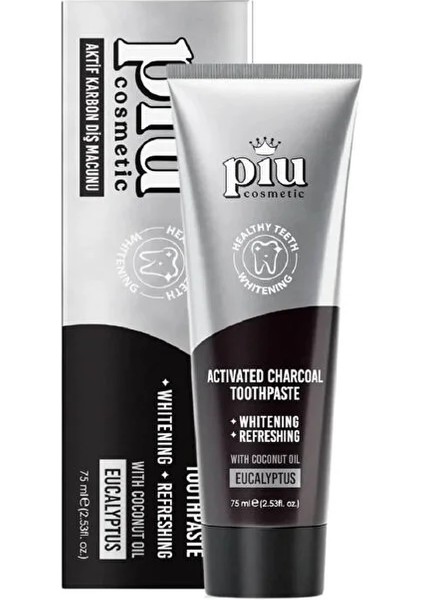 Diş Macunu - Aktif Karbon Beyazlatma - 75 ml