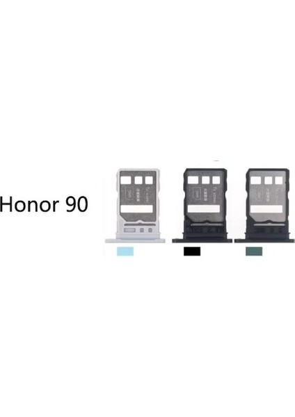 Huawei Honor 90 Için Sım Kart Tepsi Sim Kart Tutucu Yuvası Adaptörü ve Mikro Sd Kart Tepsi Tutucu