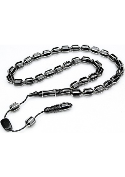 Oltu Taşı Traşlı Kesme Karpuz Işlemeli Tespih modelleri