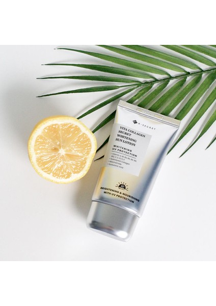 Vita Collagen Whitening Güneş Kremi – 12 Vitaminli, Kolajen Destekli SPF 50+ Pa ++++ fırsatları
