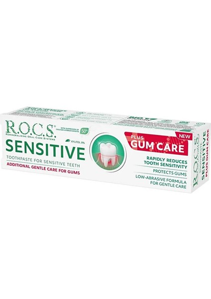 Diş Macunu - Sensitive Artı Diş Eti Bakımı - 94 gr