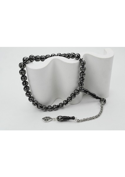 Oltu Taşı Küre Karpuz Baklava Bilek Boy işlemeli Tespih fırsatları