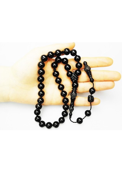 Oltu Taşı Kareli Oyma Nakkaş Imameli Sade Tespih fiyatları