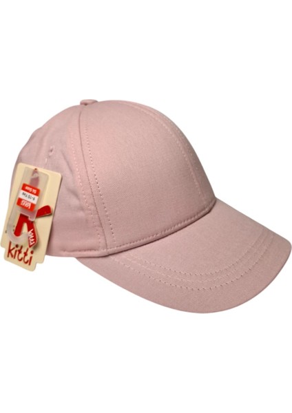 Spteks Kitti 9-15 Yaş Kız Garson Pembe Renk Baskı Figürlü Yazlık Şapka fiyatları