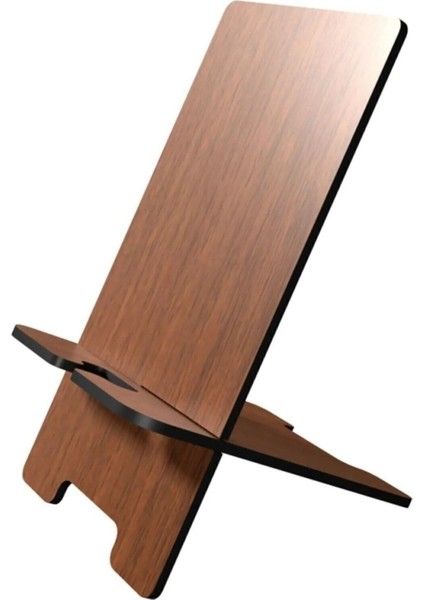 Şık ahşap masaüstü telefon ve tablet tutucu, kullanışlı ve dayanıklı tasarım fiyatları