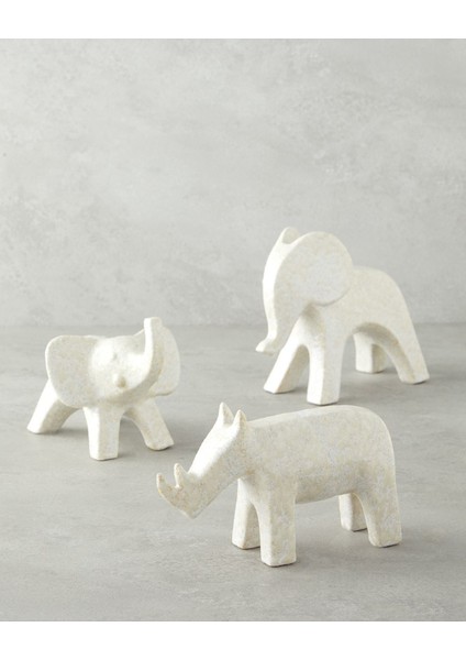 Rhoda Biblo 18X6X11CM Krem fırsatları