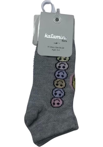 Katamino Güneş Kız Patik Çorap K20307 Asorti modelleri