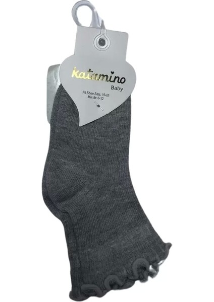 Katamino Marpink Kız Bebek Soket Çorap K46252 Asorti