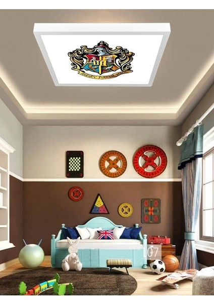 Harry Potter Led Lamba-Çocuk Odası avize-60x60-6400k-beyaz ışık-led-panel-armatür-60watt-YENİ Modern fırsatları