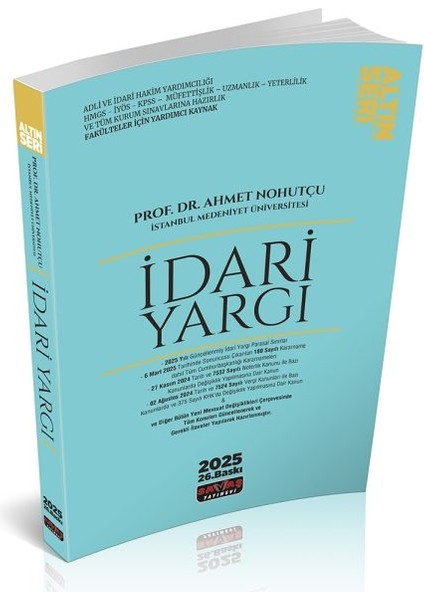 Idari Yargı Konu Anlatımı