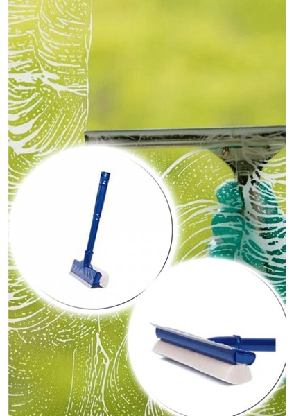 Pratik ve dayanıklı süngerli cam silecek, hijyenik ve kullanışlı temizlik sağlar
