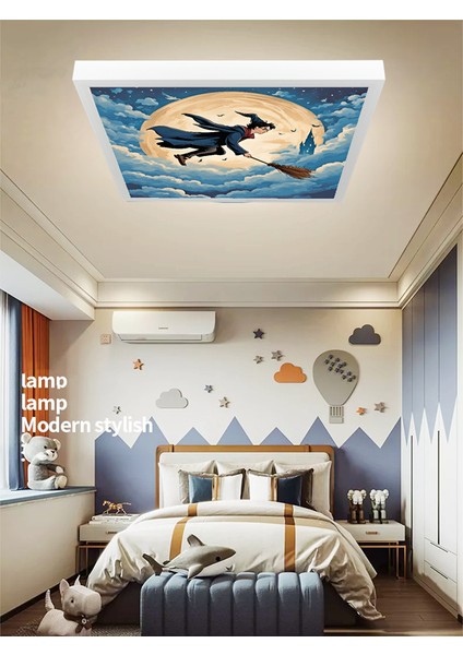 Harry Potter LED Avize, 60 x 60 Genç Odası LED Lamba, 60W, Beyazı Işık, Harry Potter Çocuk Odası Lamba fiyatları