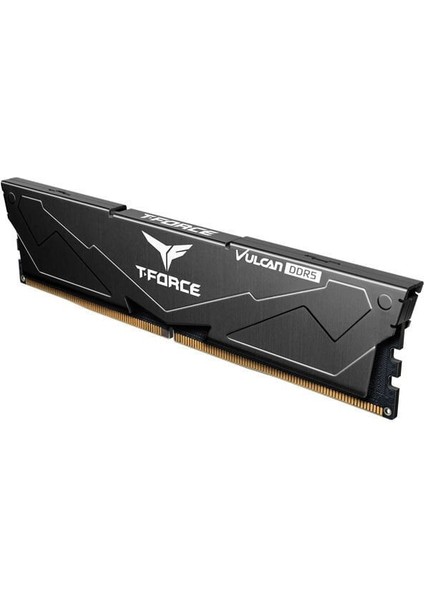 T-Force Vulcan Black 32GB 2X16GB 6400MHZ Ddr5 CL40 Gaming Ram (FLBD532G6400HC40BDC01)