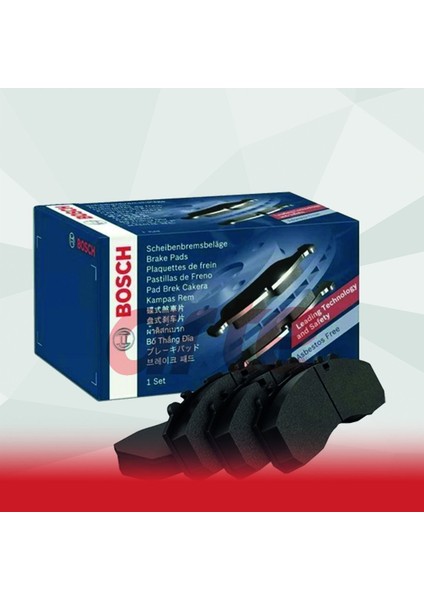 Volvo S40 1 (1995-2003) Uyumlu | Bosch Arka Fren Balatası %100 Orijinal |