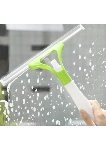 Pratik Hazneli Sprey Cam Temizleme Aparatı, kolay ve etkili temizlik sağlar