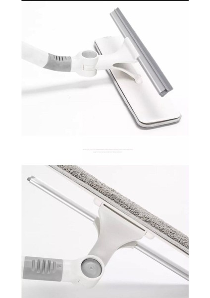 Bükülebilir teleskopik cam silme aparatı, yedek bezli, pratik ve kullanışlı modelleri