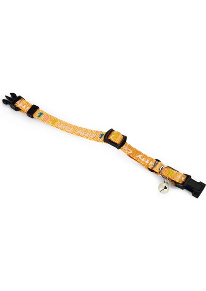 Yavru Kedi Tasması 23 cm Turuncu Drstr