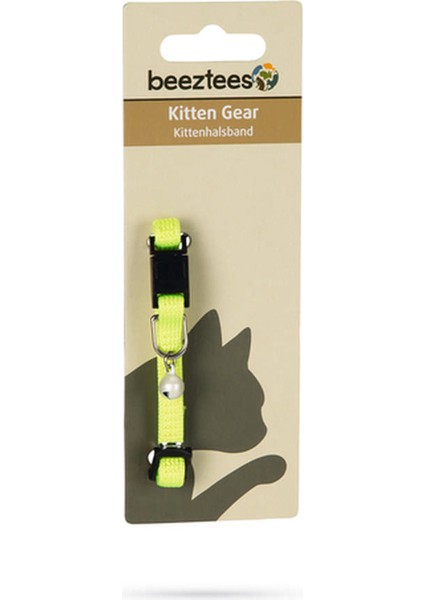 Yavru Kedi Tasması 23 cm Sarı Drstr