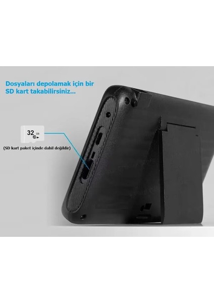 Kayıt Yapan Endüstriyel Endoskop Yılan Kamera 4.3 Ekran - Tek Lens - 3 Metre