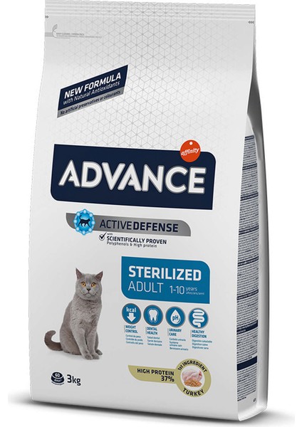 Cat Sterılızed Turkey 3 kg Drstr