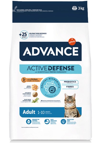 Cat Adult Chıcken & Rıce 3 kg Drstr