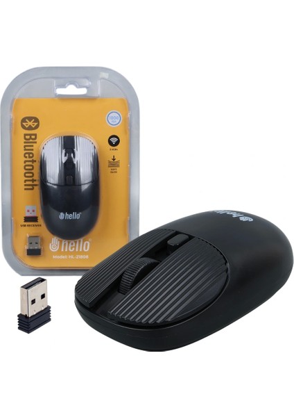 1000 Dpı Kablosuz Bluetooth Mouse