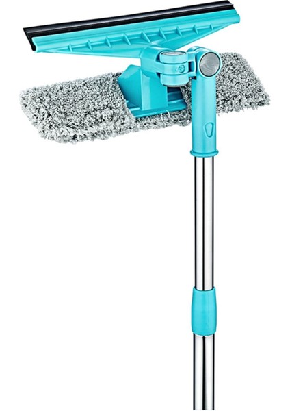 Pratik cam silme mopu ve geniş aparat seti, hijyenik ve kolay temizlik sağlar