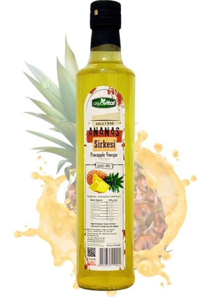 Ananas Sirkesi 500 ml
