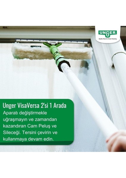 2'li 45 cm cam silme seti, pratik ve kullanışlı temizlik aracı fırsatları