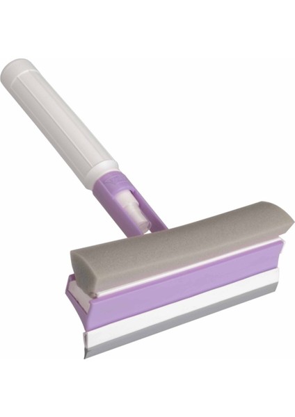 Lila Spreyli Cam Temizleme Süngeri 21 cm, Pratik ve Etkili Temizlik Aracı