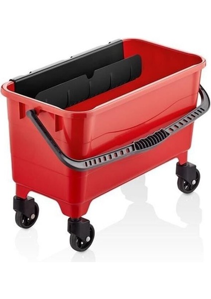 25 Lt Cam Temizleme Kovası, Tekerlekli ve Profesyonel Kullanım İçin Uygun fiyatları