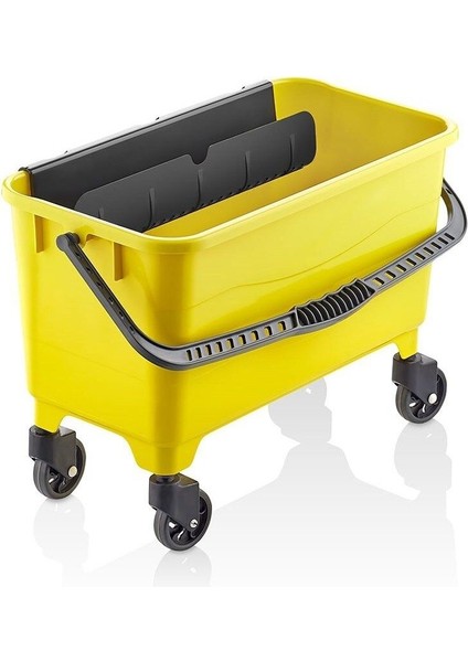 25 Lt Cam Temizleme Kovası, Tekerlekli ve Profesyonel Kullanım İçin Uygun modelleri