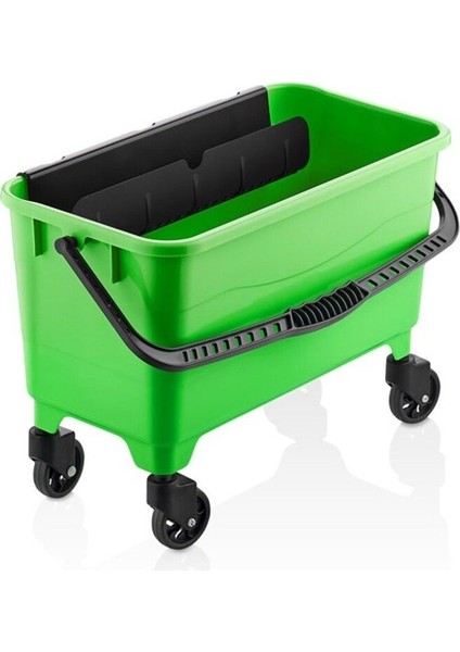 25 Lt Cam Temizleme Kovası, Tekerlekli ve Profesyonel Kullanım İçin Uygun fırsatları