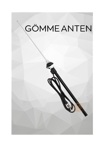Modacar Yandan Kilitli Gömme Radyo Anteni