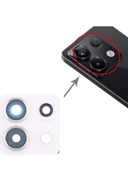 Xiaomi Uyumlu Redmi Note 13 Pro 5g Kamera Lensi Cam Full 2312DRA50G modelleri