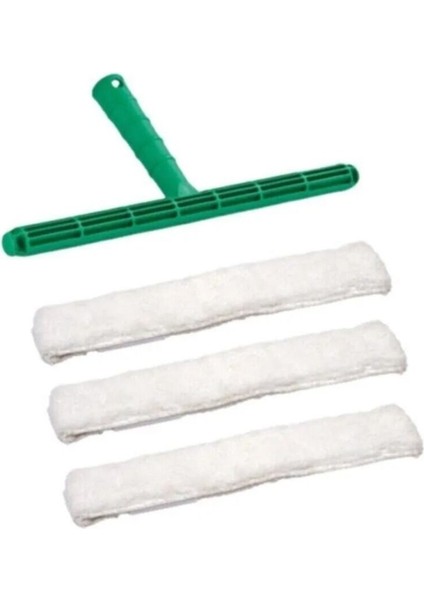 Cam Temizleme Seti, 45 cm, 1 aparat ve 3 peluş ile pratik temizlik imkanı