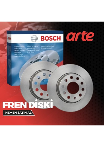 Volvo S40 1 (1995-2003) Uyumlu | Bosch Arka Fren Diski | %100 Orijinal |