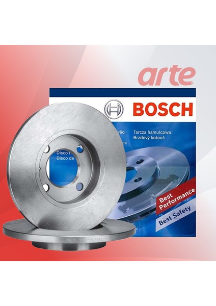 Volvo S40 1 (1995-2003) Uyumlu | Bosch Arka Fren Diski | %100 Orijinal | modelleri