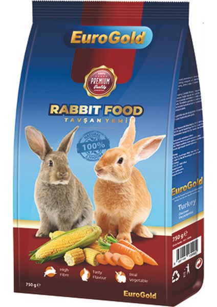 Tavşan Yemi 750 Gr. Drstr