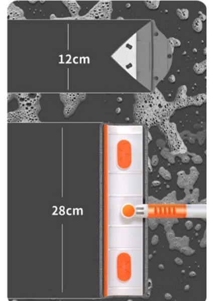 180° Dönebilen ve Uzayabilen Çift Taraflı Teleskopik Cam Silme Aracı indirimleri