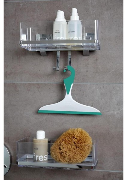 Mint yeşili küçük tezgah üstü cam çekpası, şık ve kullanışlı ürün, TR menşei