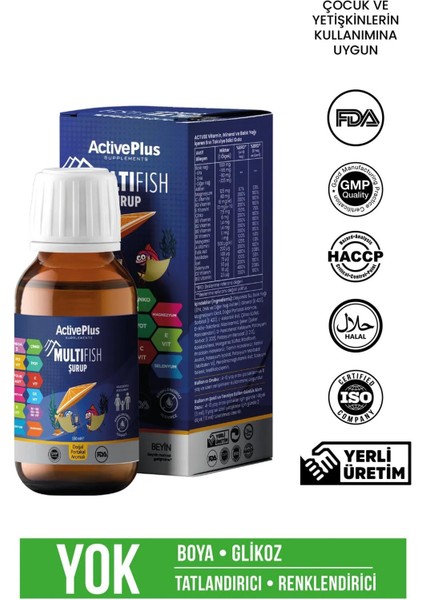 Multifish 150 ml Şurup