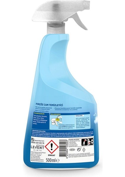 Cam temizleyici sprey 500 ml, pratik ve etkili temizlik için ideal seçim fiyatları