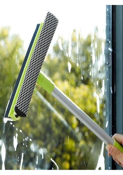 Teleskopik Saplı Süngerli Cam Temizleme Aracı, Kolay ve Pratik Kullanım