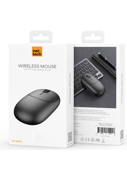 Nettech NT-MS02 2.4g Kablosuz Mouse (Siyah) indirimleri