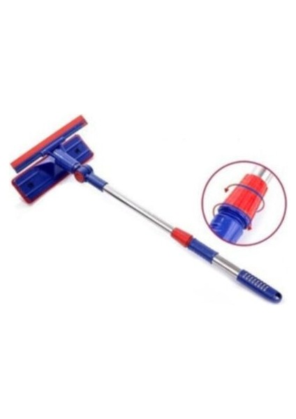 Çift Taraflı Pratik Teleskopik Cam Temizleme Aparatı, Kolay ve Hızlı Temizlik Sağlar