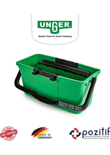 12 Litre Cam Temizlik Kovası, Dayıklı ve Pratik Temizlik Ekipmanı