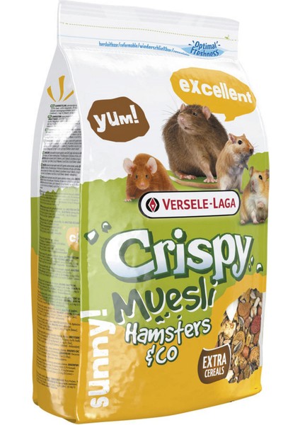 Verselelaga Crıspy Mueslı Hamster&co 400 G. Drstr